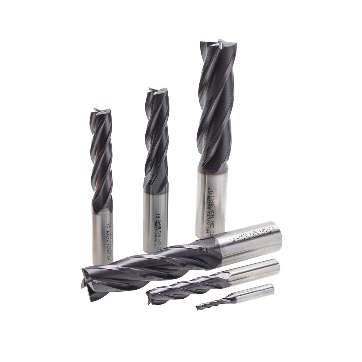 ดอกวิคตอรี่มิลล์เคลือบTiAlN 4 ฟัน ยาว VICTORY MILLS 4 FLUTES LONG ขนาด 30.0 มม. L6418 NACHI รุ่น NA6418_3000 ราคา ฿9,456