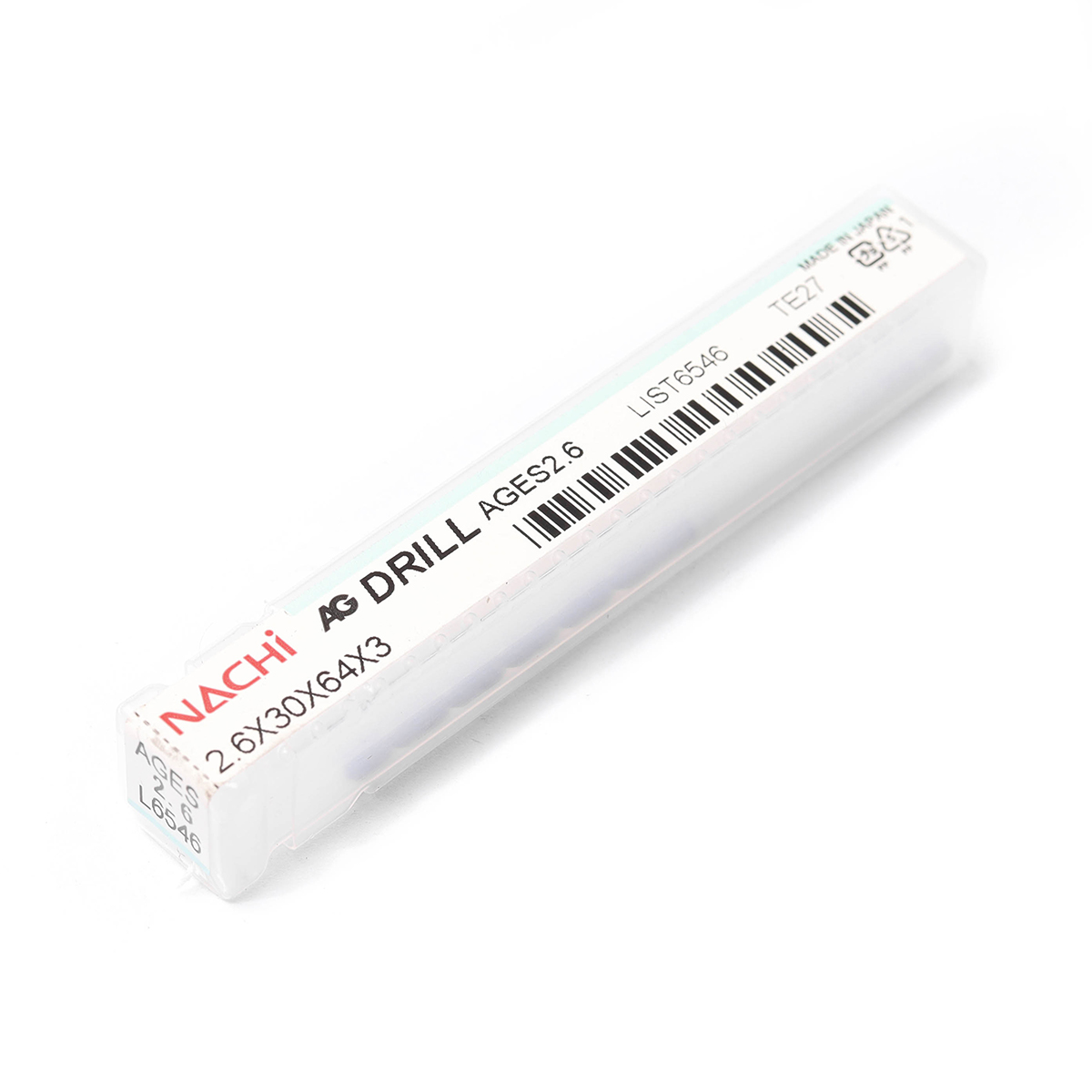 ดอกสว่านไฮสปีด AGES DRILL ขนาด 2.6 มม. L6546 NACHI รุ่น NA6546_0260 รูปที่ 4
