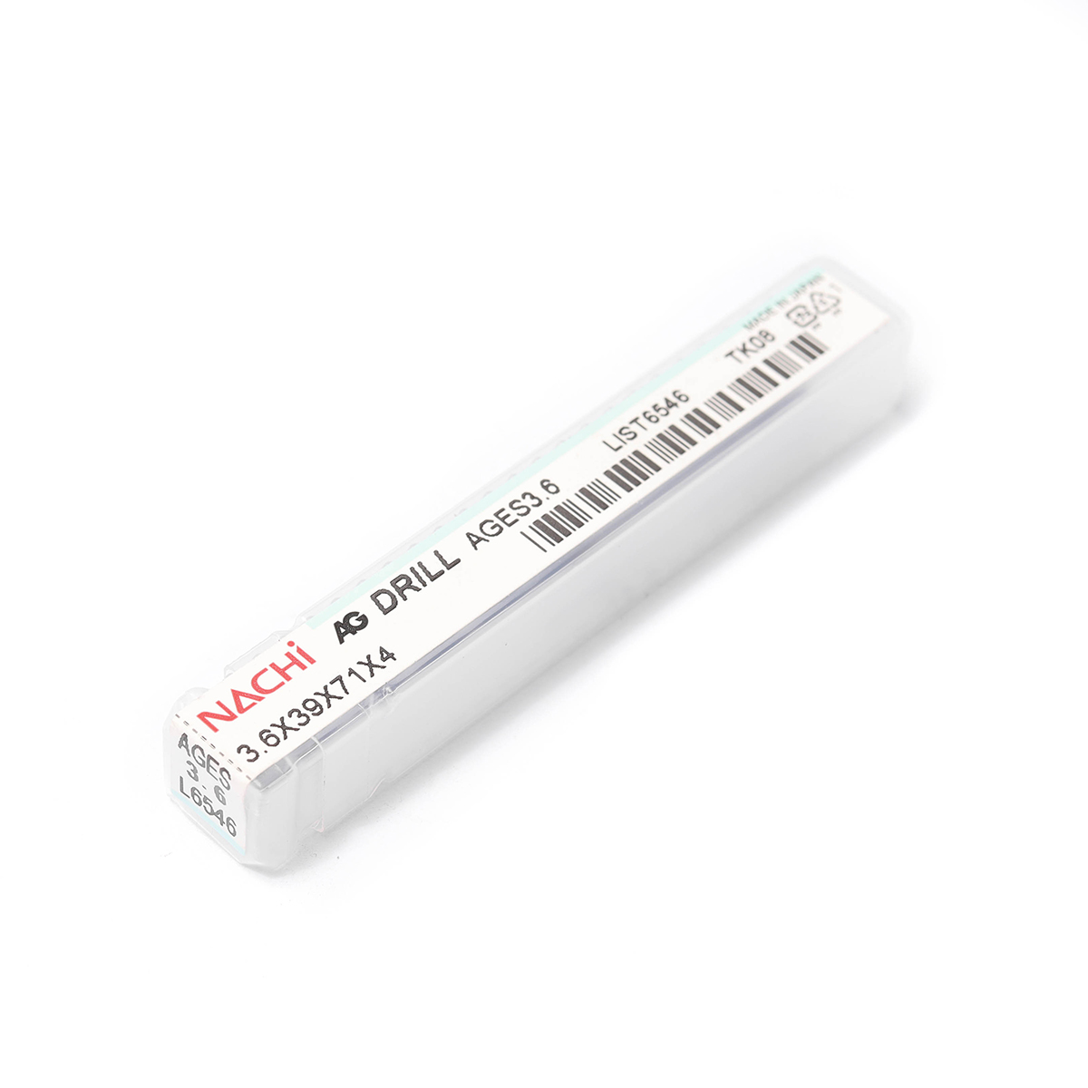 ดอกสว่านไฮสปีด AGES DRILL ขนาด 3.6 มม. L6546 NACHI รุ่น NA6546_0360 รูปที่ 4