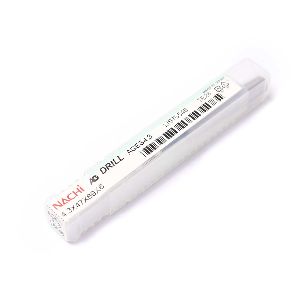 ดอกสว่านไฮสปีด AGES DRILL ขนาด 4.3 มม. L6546 NACHI รุ่น NA6546_0430 รูปที่ 4