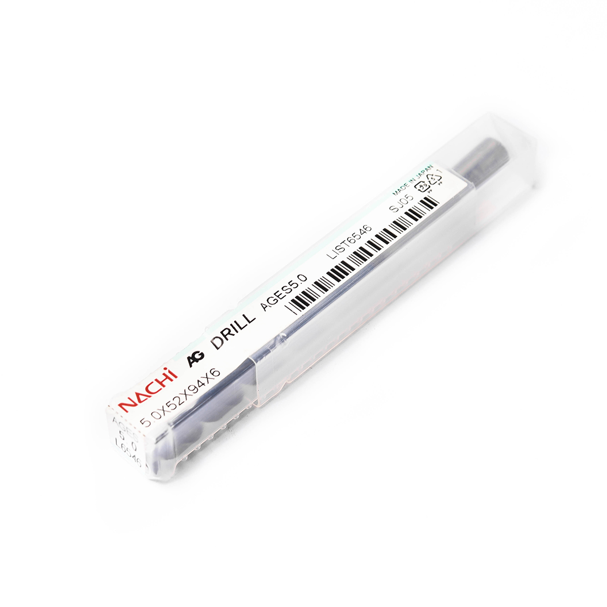 ดอกสว่านไฮสปีด AGES DRILL ขนาด 5.0 มม. L6546 NACHI รุ่น NA6546_0500 รูปที่ 4