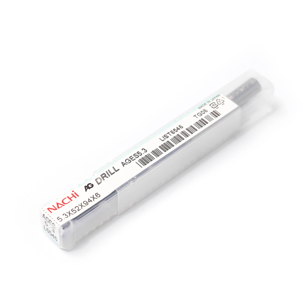 ดอกสว่านไฮสปีด AGES DRILL ขนาด 5.3 มม. L6546 NACHI รุ่น NA6546_0530 รูปที่ 4