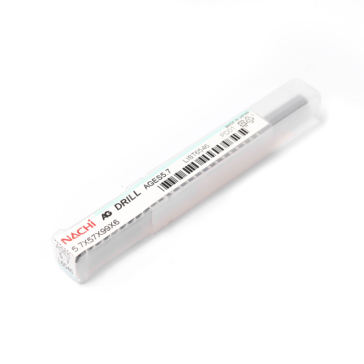ดอกสว่านไฮสปีด AGES DRILL ขนาด 5.7 มม. L6546 NACHI รุ่น NA6546_0570 รูปที่ 4