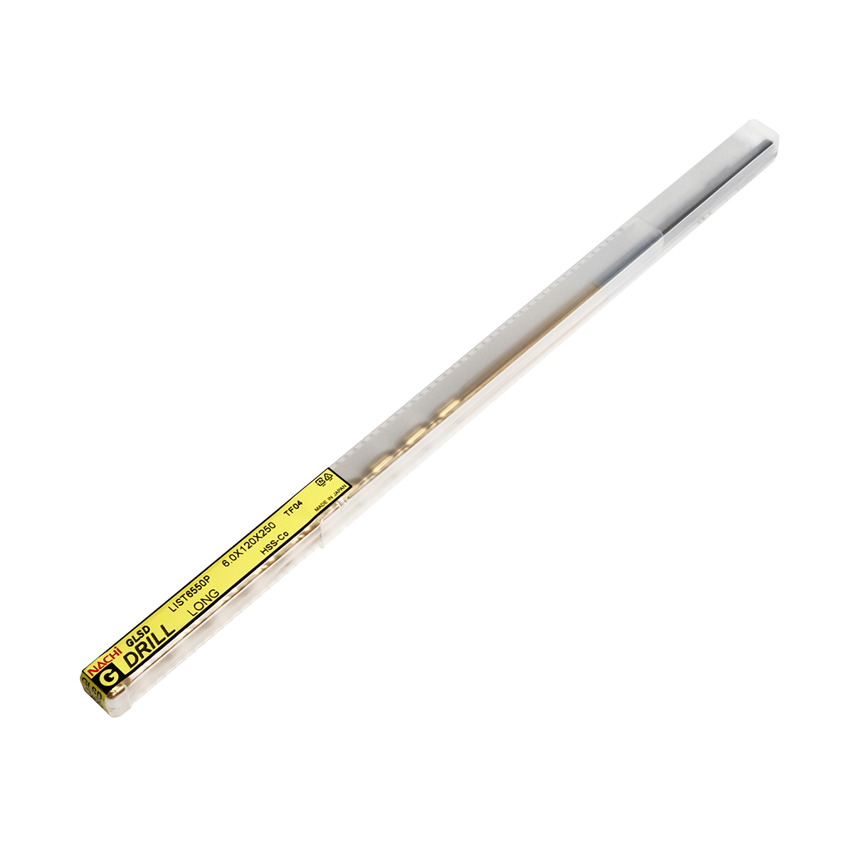 ดอกสว่านสีทอง แบบยาว L6550P_250X6.0MM NACHI รุ่น NA6550P250X0600 รูปที่ 4
