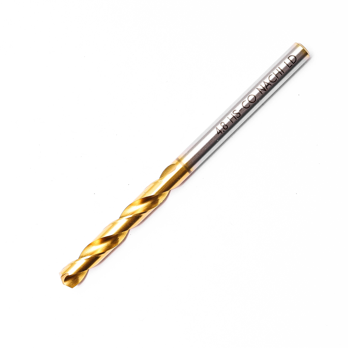 ดอกสว่านไฮสปีดโคบอลต์สีทอง ขนาด 4.8 มม. L6568P NACHI รุ่น NA6568P0480 ราคา ฿772.8