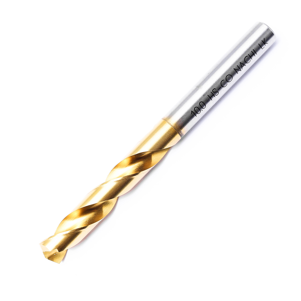 ดอกสว่านไฮสปีดโคบอลต์สีทอง ขนาด 10.0 มม. L6568P NACHI รุ่น NA6568P1000 ราคา ฿1,738