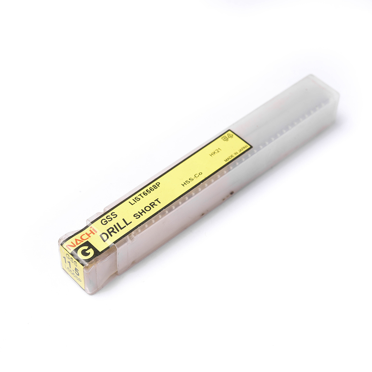 ดอกสว่านไฮสปีดโคบอลต์สีทอง ขนาด 11.5 มม. L6568P NACHI รุ่น NA6568P1150 รูปที่ 4