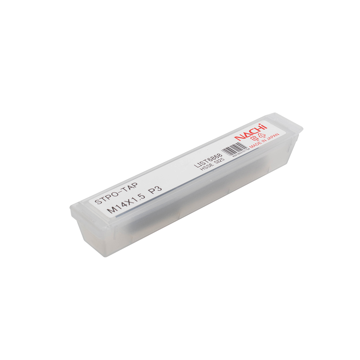 ดอกต๊าปร่องตรงสีดำ L6868_M4X0.7R NACHI รุ่น NA6868_040X0070 รูปที่ 5