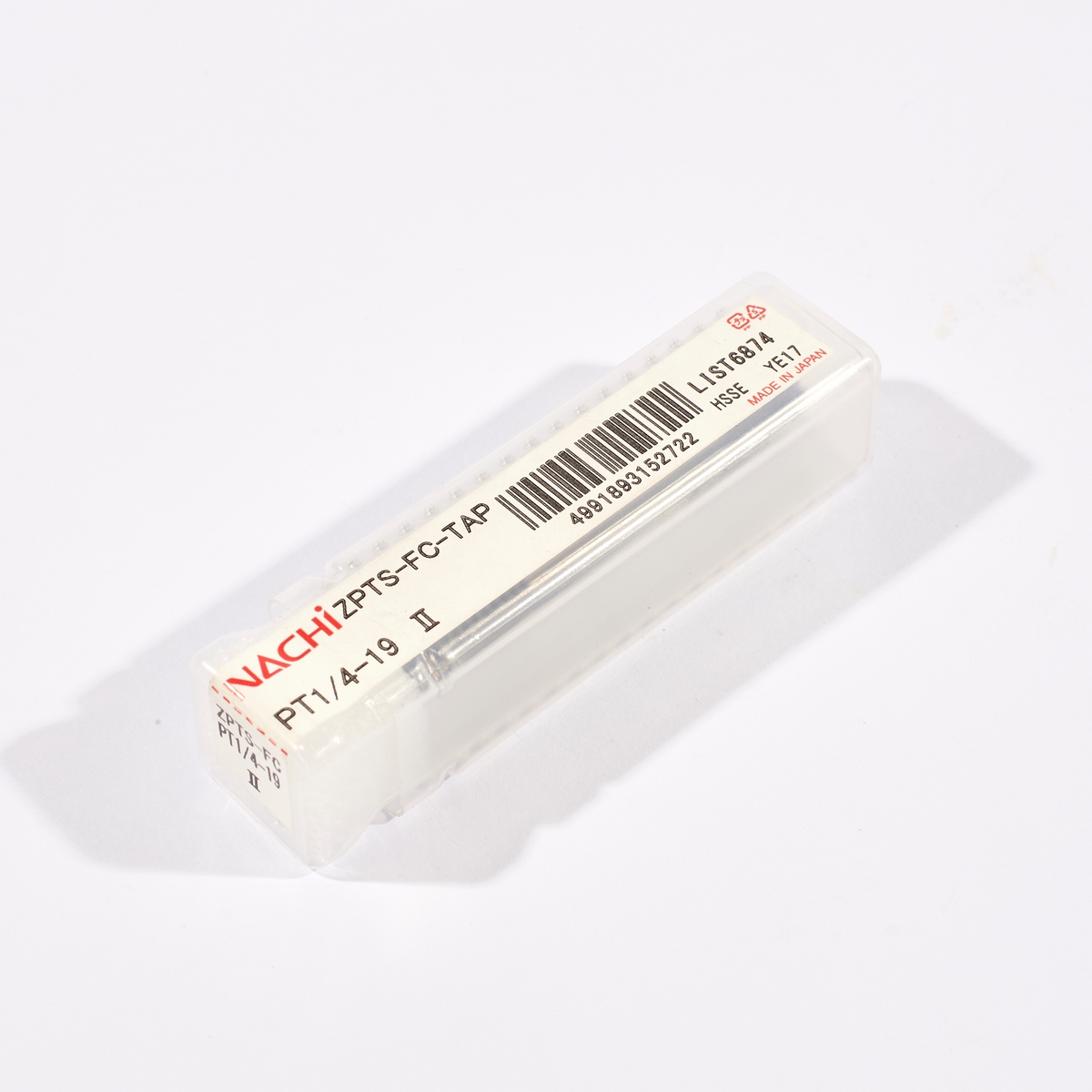 ต๊าปร่องเกลียว L6874_ZPT-FC 1/4" - 19 PIPE TAP NACHI รุ่น NA6874_I0020 รูปที่ 5