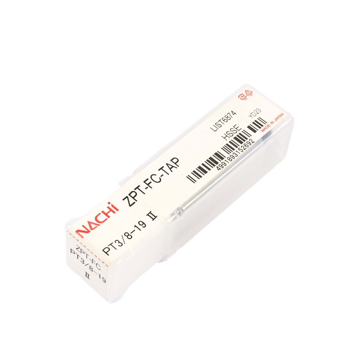 ต๊าปร่องเกลียว L6874_ZPT-FC 3/8" - 19 PIPE TAP NACHI รุ่น NA6874_I0030 รูปที่ 5