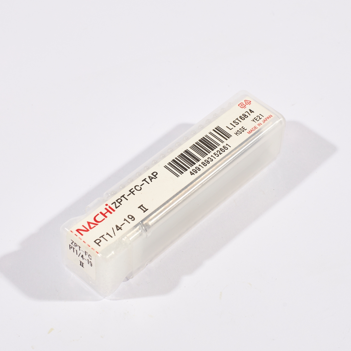 ต๊าปร่องเกลียว L6874_ZPTS-FC 1/4" - 19 PIPE TAP NACHI รุ่น NA6874_I0200 รูปที่ 5