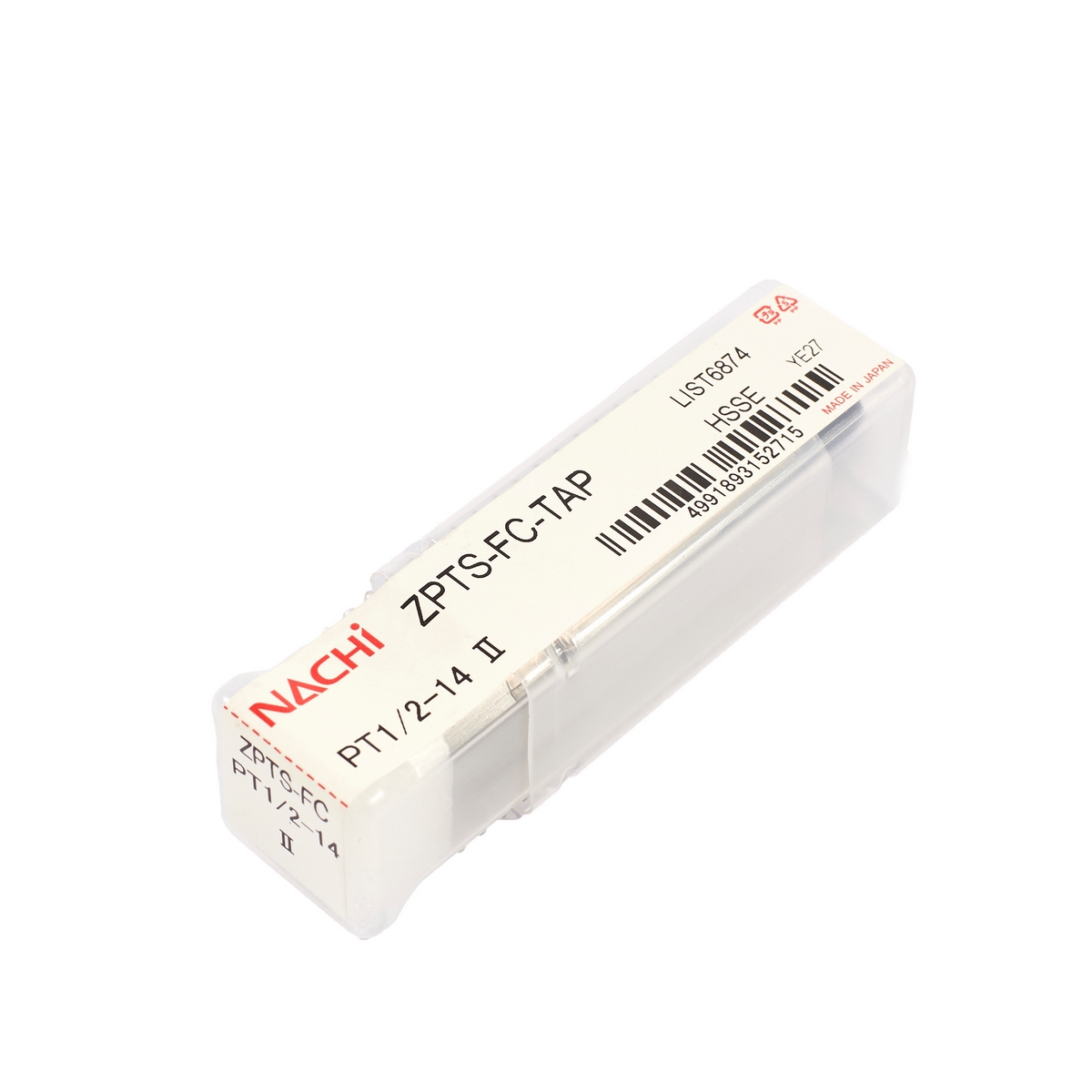 ต๊าปร่องเกลียว L6874_ZPTS-FC 1/2" - 14 PIPE TAP NACHI รุ่น NA6874_I0400 รูปที่ 5