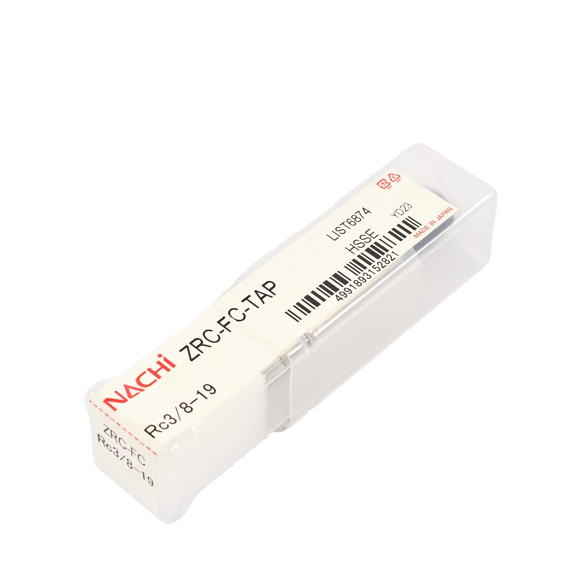 ต๊าปร่องเกลียว L6874_ZRC-FC 3/8" - 19 PIPE TAP NACHI รุ่น NA6874_I3000 รูปที่ 5