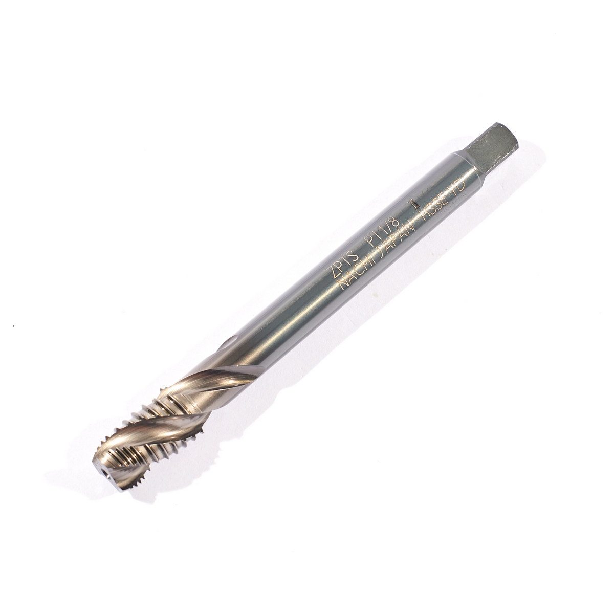 NACHI Spiral Flute Pipe Tap L6876_ZPT 1/8" - 28 Model NA6876_I0010 price ฿1,212
