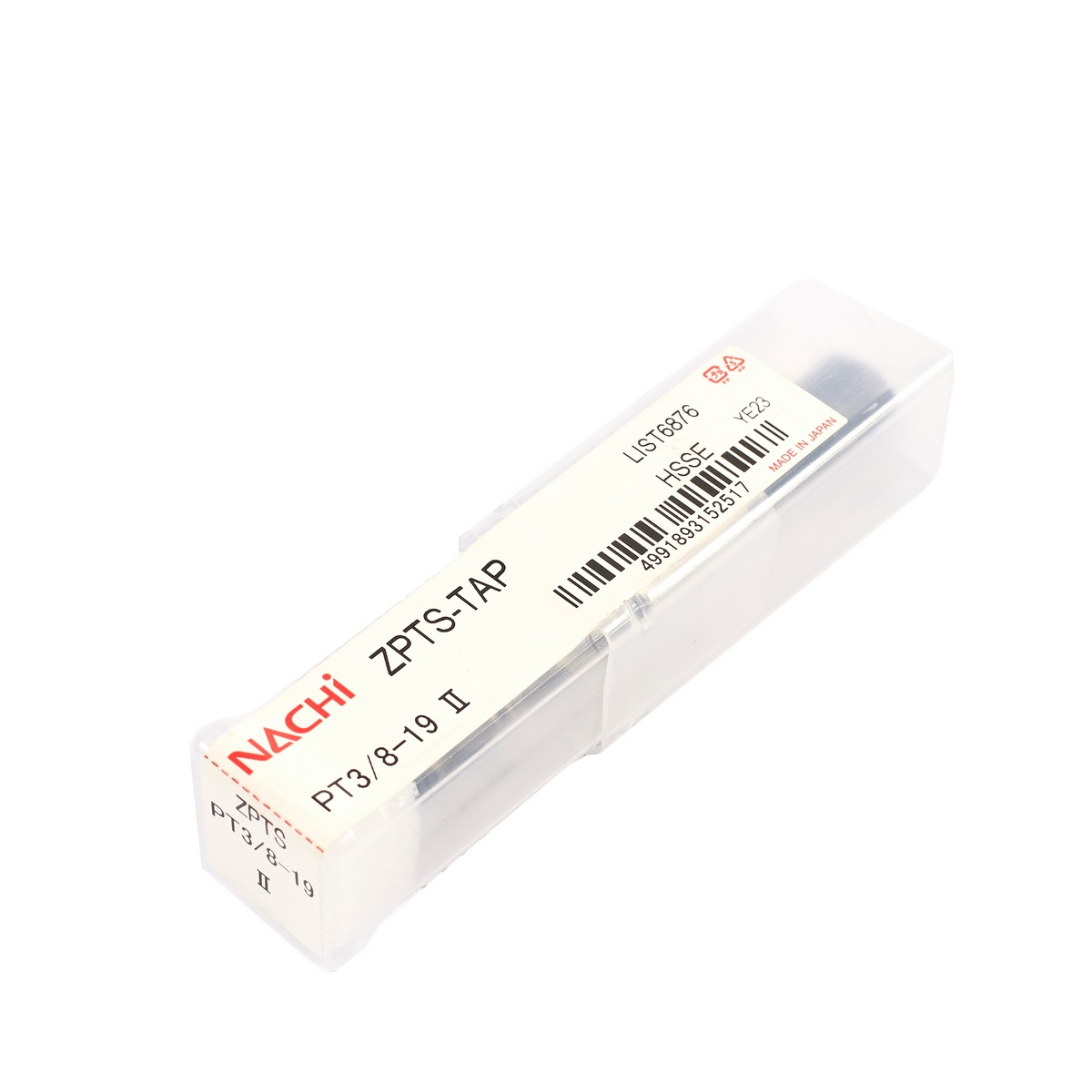 ต๊าปร่องเกลียว L6876_ZPT 3/8" - 19 PIPE TAP NACHI รุ่น NA6876_I0030 รูปที่ 5