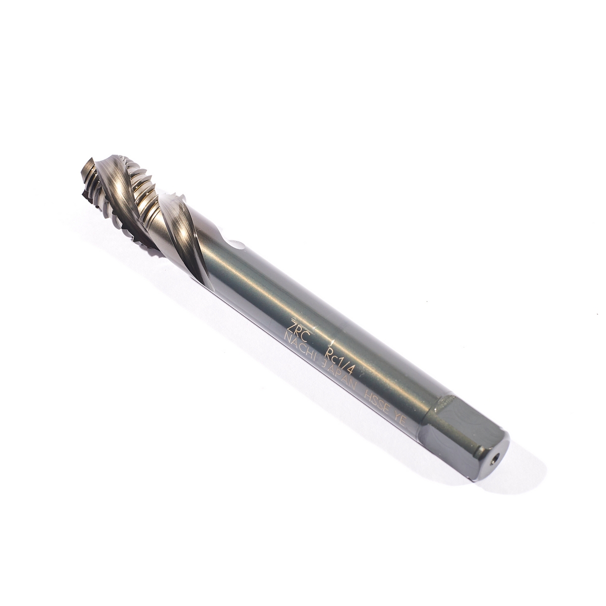 NACHI Spiral Flute Pipe Tap L6876_ZRC 1/4" - 19 Model NA6876_I2000 photo 2