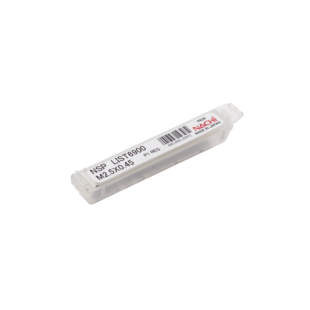 ดอกต๊าปเกลียวสีเงิน L6900_M3.0X0.5 NACHI รุ่น NA6900_030X0050 รูปที่ 5