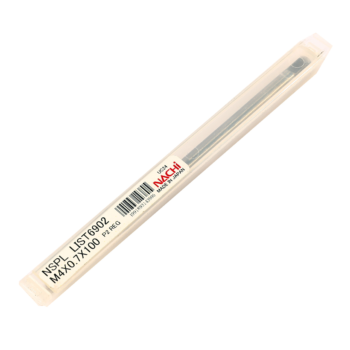 ดอกต๊าปสีเงิน ก้านยาว L6902_M4.0X0.7X100 NACHI รุ่น NA6902_040X070X100 รูปที่ 5