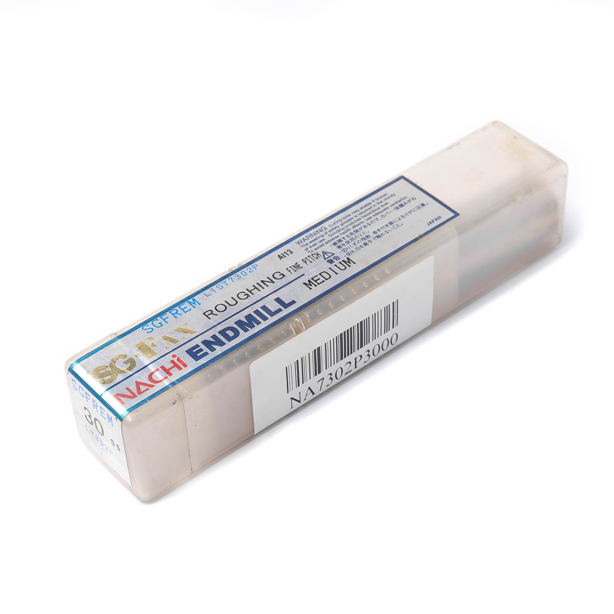 ดอกเอ็นมิลล์เคลือบ SG กัดหยาบ SG ROUGHING FINE PITCH ขนาด 30.0 มม. L7302P NACHI รุ่น NA7302P3000 รูปที่ 4