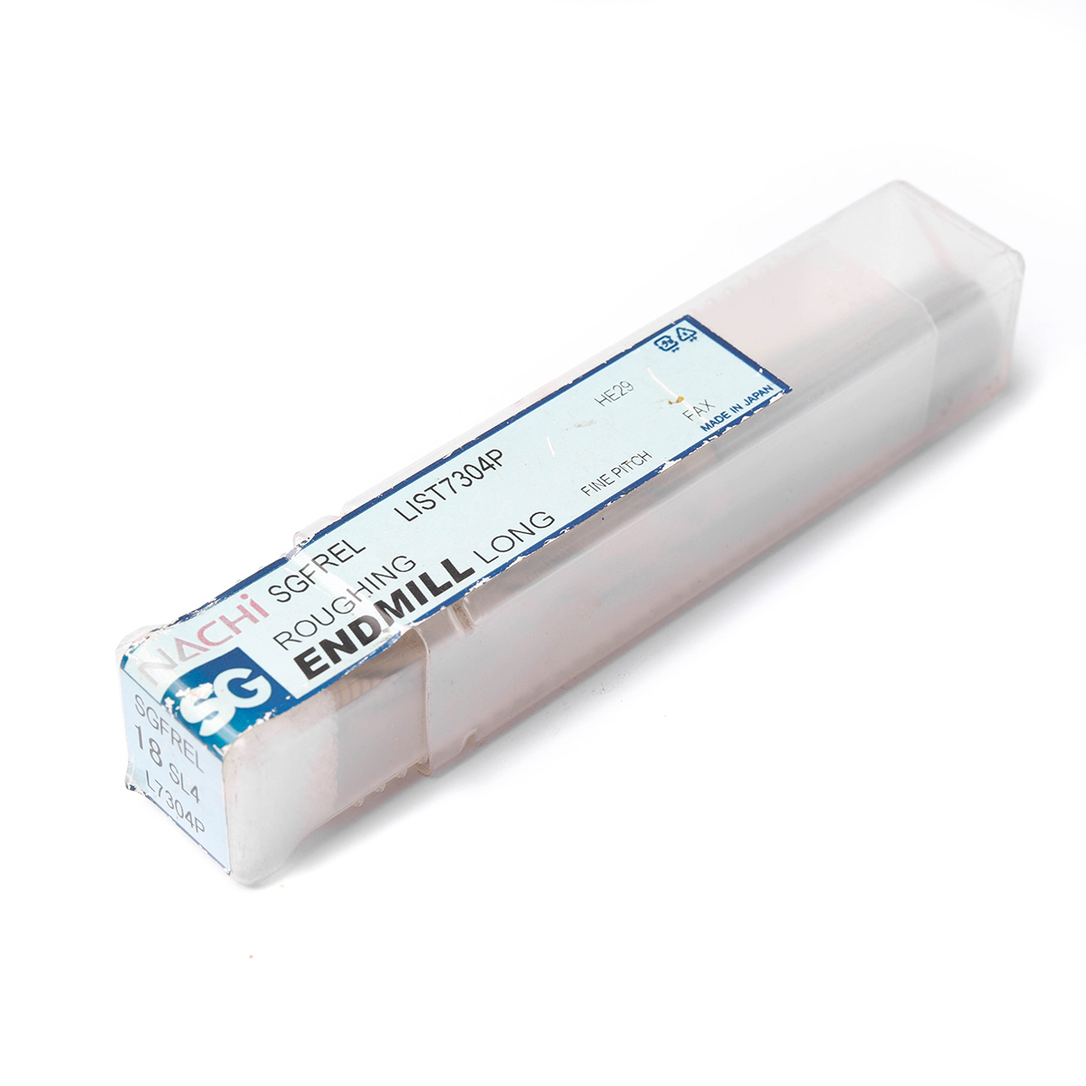 ดอกเอ็นมิลล์เคลือบ SG กัดหยาบ ยาวพิเศษ SG ROUGHING FINE LONG ขนาด 18.0 มม. L7304P NACHI รุ่น NA7304P1800 รูปที่ 4