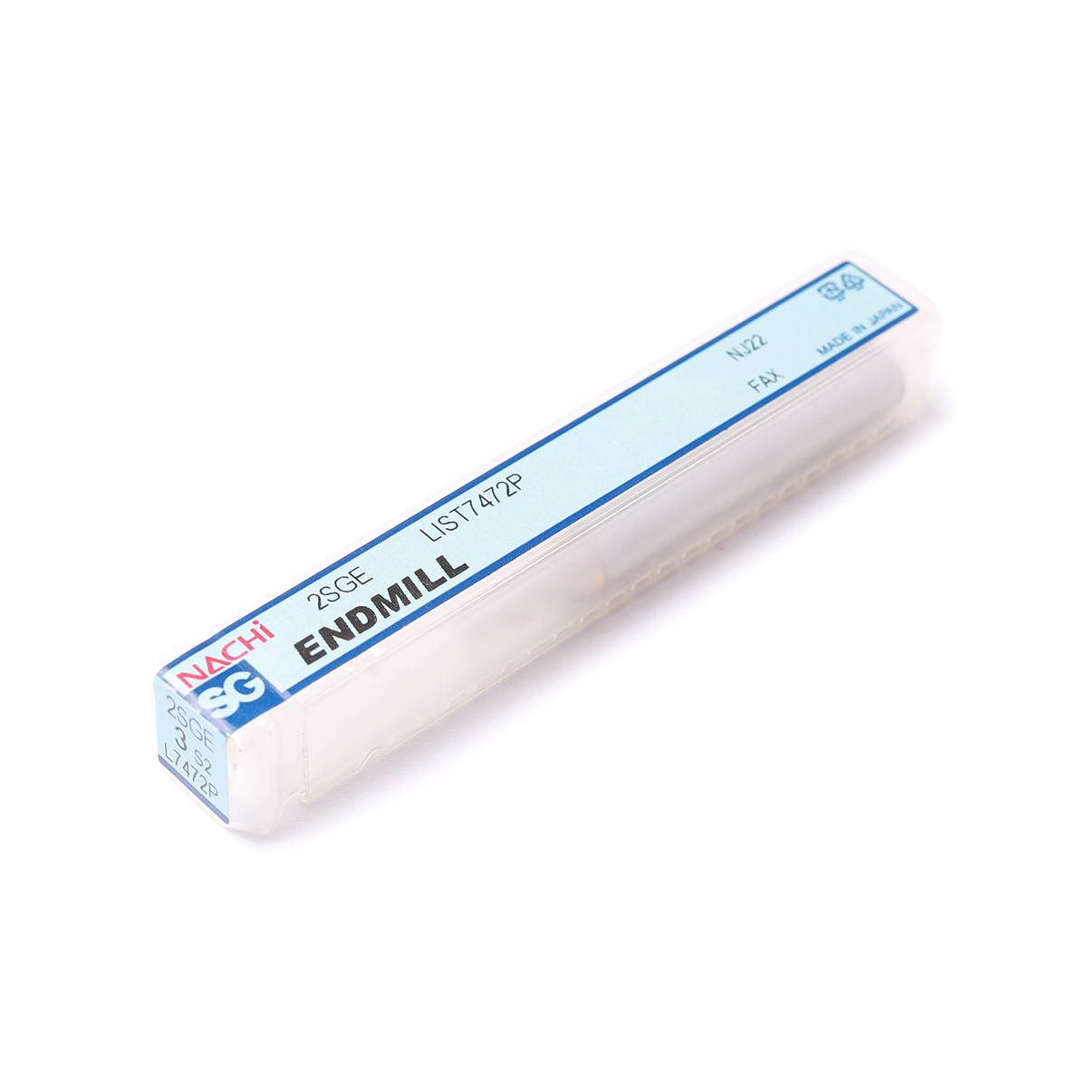 ดอกเอ็นมิลล์เคลือบ SG 2 ฟัน SG-FAX ENDMILL2-FLUTE ขนาด 3.0 มม. L7472P NACHI รุ่น NA7472P0300 รูปที่ 4