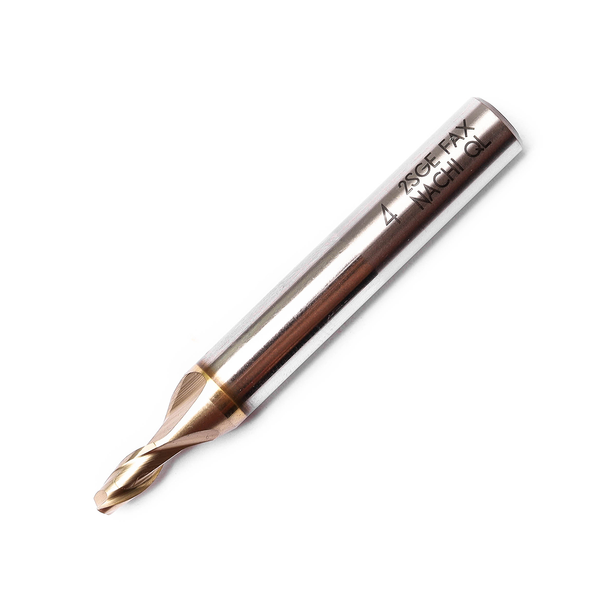 ดอกเอ็นมิลล์เคลือบ SG 2 ฟัน SG-FAX ENDMILL2-FLUTE ขนาด 4.0 มม. L7472P NACHI รุ่น NA7472P0400 ราคา ฿1,254