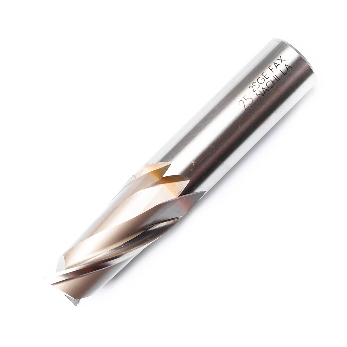 ดอกเอ็นมิลล์เคลือบ SG 2 ฟัน SG-FAX ENDMILL2-FLUTE ขนาด 25.0 มม. L7472P NACHI รุ่น NA7472P2500 ราคา ฿5,973