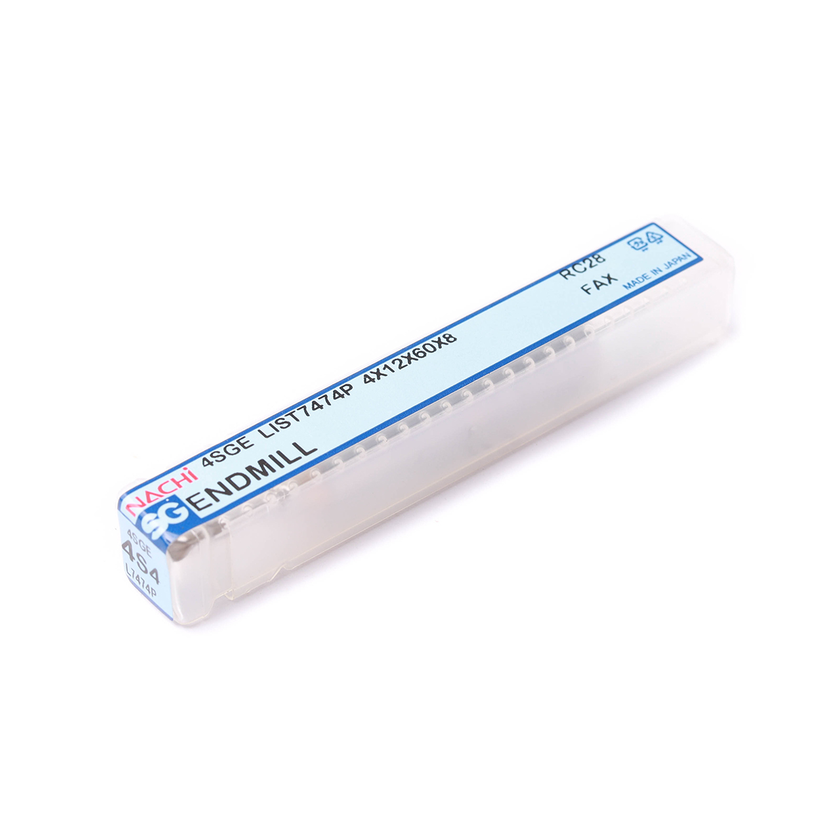 ดอกเอ็นมิลล์เคลือบ SG 4 ฟัน SG-FAX ENDMILL4-FLUTE ขนาด 4.0 มม. L7474P NACHI รุ่น NA7474P0400 รูปที่ 4
