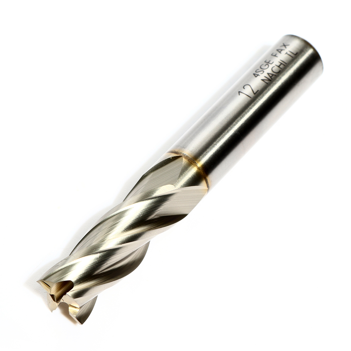 ดอกเอ็นมิลล์เคลือบ SG 4 ฟัน SG-FAX ENDMILL4-FLUTE ขนาด 12.0 มม. L7474P NACHI รุ่น NA7474P1200 ราคา ฿2,288