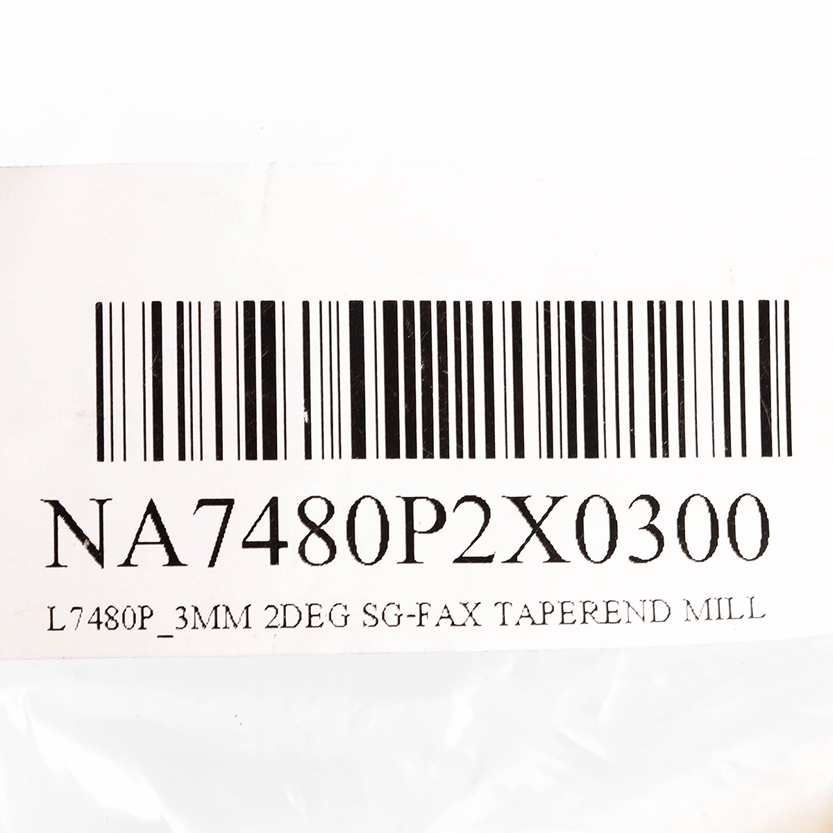 ดอกเอ็นมิลล์ FAX 2DEG SG-FAX TAPEREND MILL ขนาด 3 มม. L7480P NACHI รุ่น NA7480P2X0300 รูปที่ 4