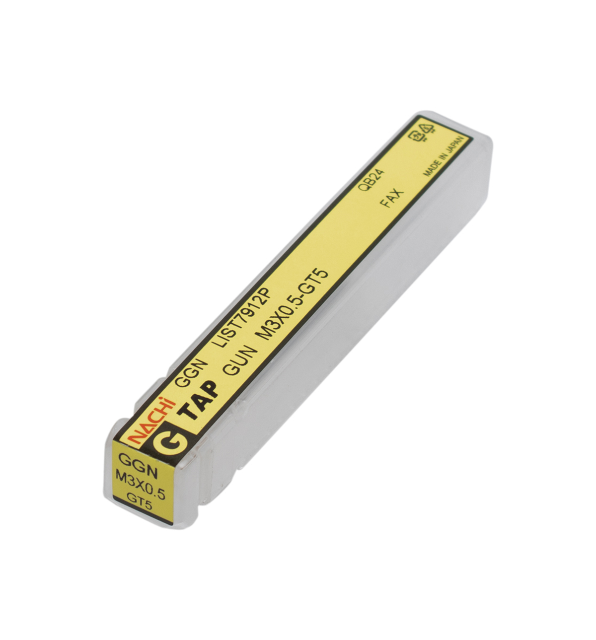 ดอกต๊าป L7912P_M3.0X0.5 G GUN TAP NACHI รุ่น NA7912P030X0.5 รูปที่ 4