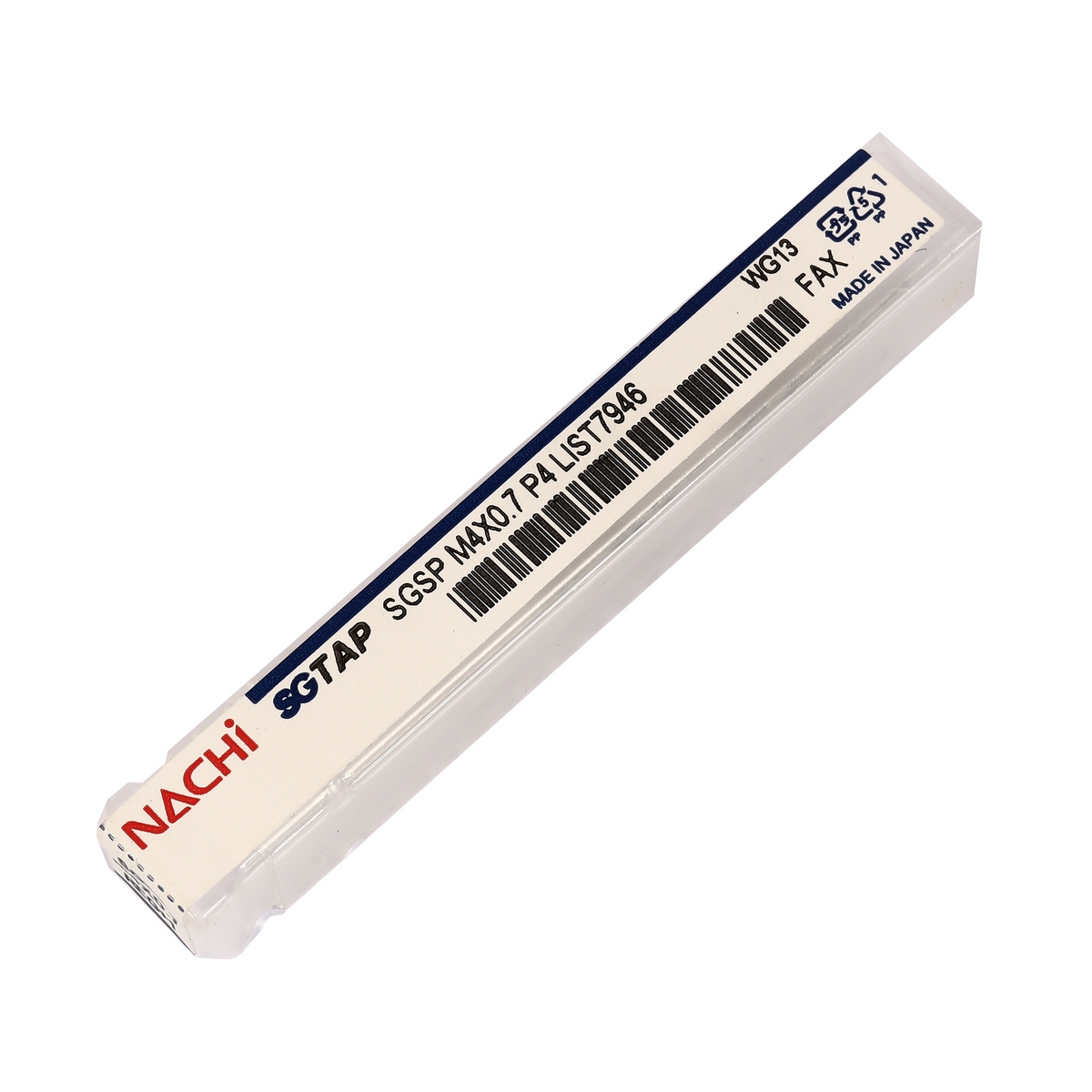 NACHI SG Spiral Flute Tap L7946_M4X0.7 R+1 Model NA7946_040X0070X01 photo 4