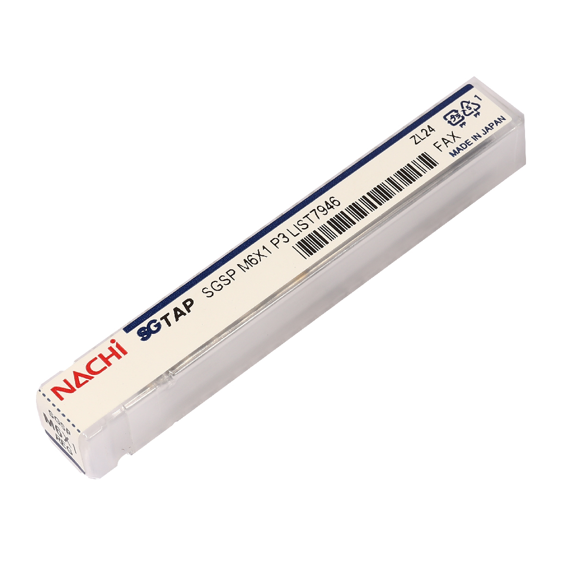 NACHI L7946_M6.0X1.0 SG Spiral Flute Tap Model NA7946_060X0100 photo 4