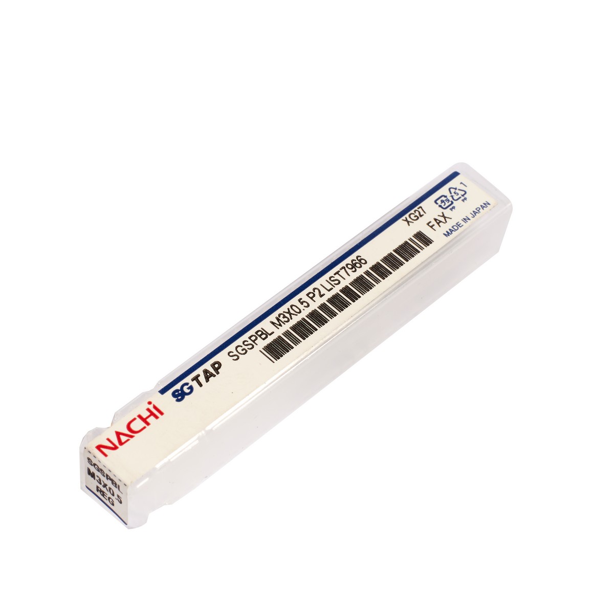 ดอกต๊าปเกลียว SG BURRLESS L7966_M3X0.5 NACHI รุ่น NA7966_030X0050 รูปที่ 5