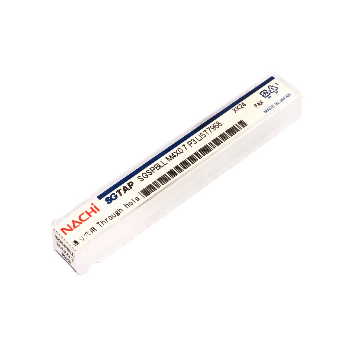 ดอกต๊าปเกลียว SG BURRLESS L7968_M4X0.7 NACHI รุ่น NA7968_040X0070 รูปที่ 5