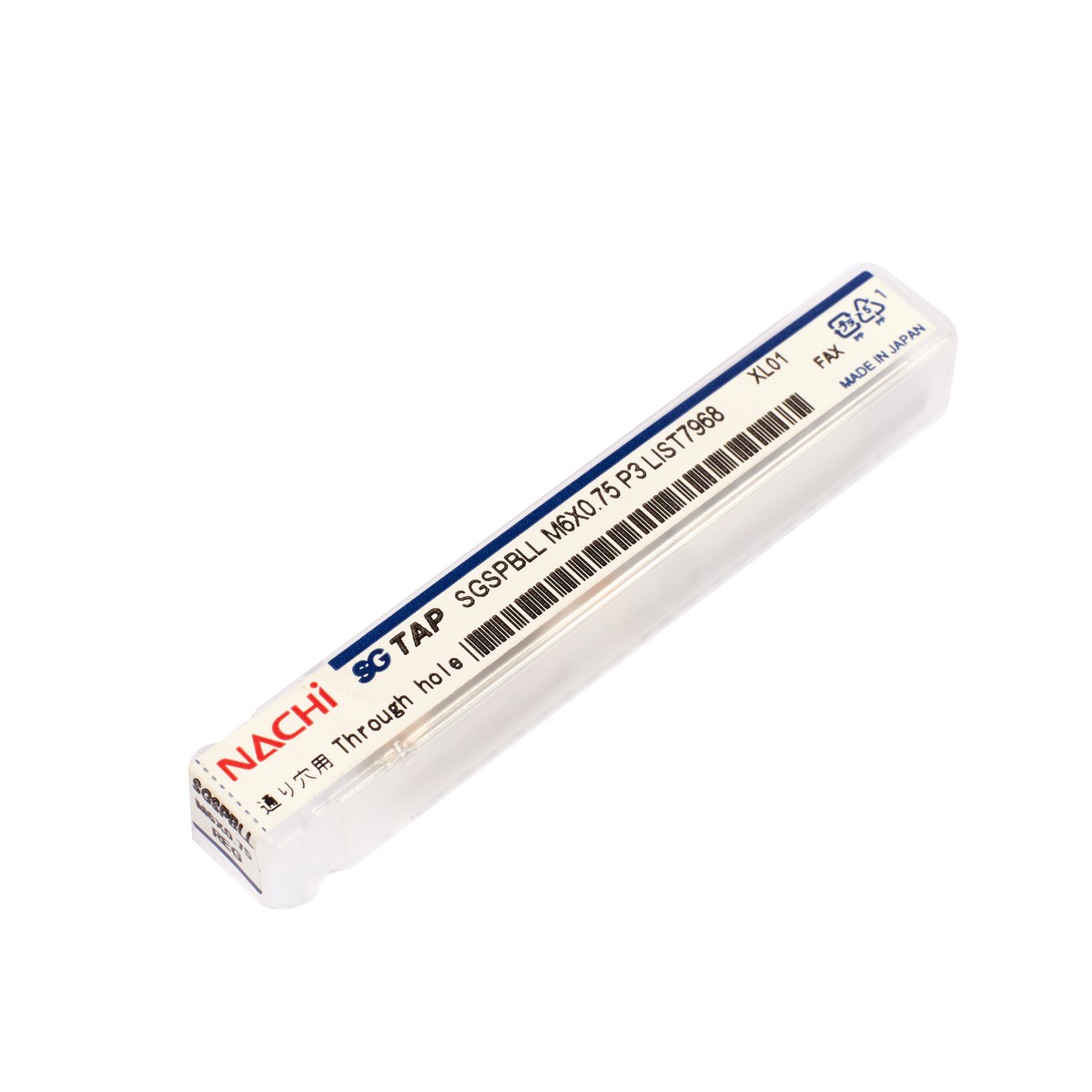 NACHI SG BURRLESS Tap L7968_M6X0.75 Model NA7968_060X0075 photo 5