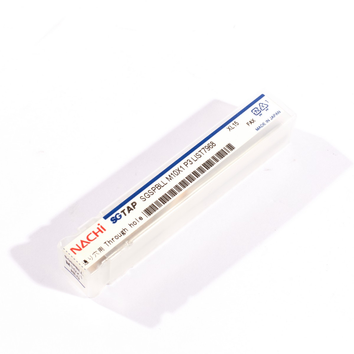 ดอกต๊าปเกลียว SG BURRLESS L7968_M10X1 NACHI รุ่น NA7968_100X0100 รูปที่ 5