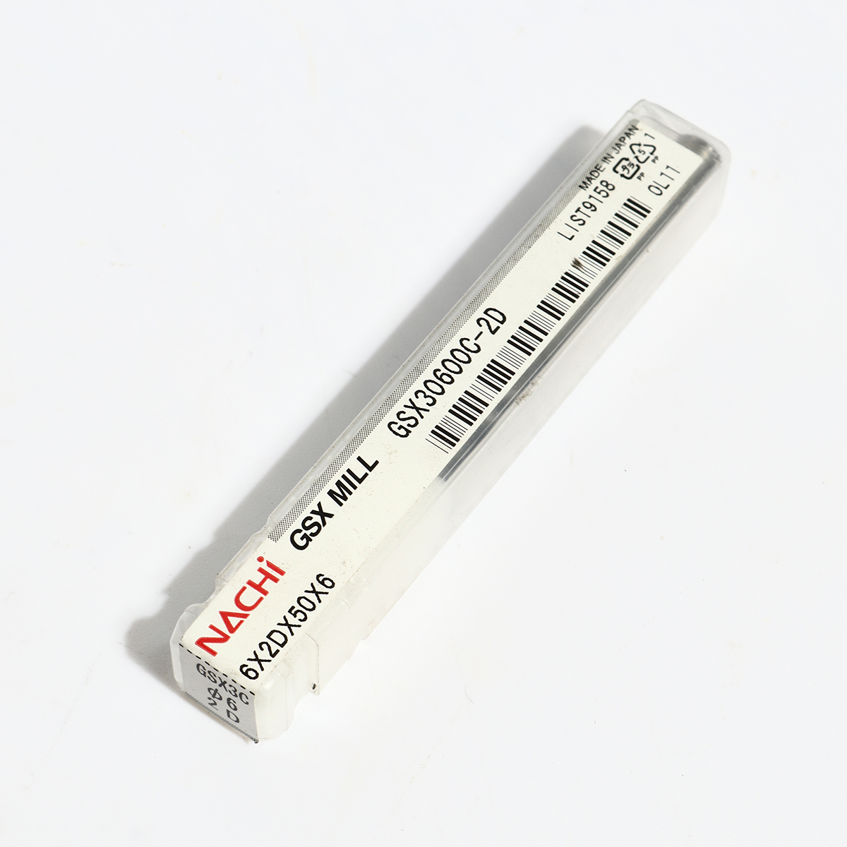 ดอกเอ็นมิลล์คาร์ไบด์ 3 ฟัน ขนาด 6.0 มม. L9158 NACHI รุ่น NA9158_0600 รูปที่ 4