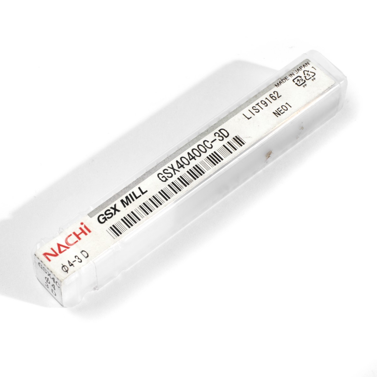 ดอกเอ็นมิลล์ GSX MILL FOUR FLUTES 3D ขนาด 4.0 มม. L9162 NACHI รุ่น NA9162_0400 รูปที่ 5