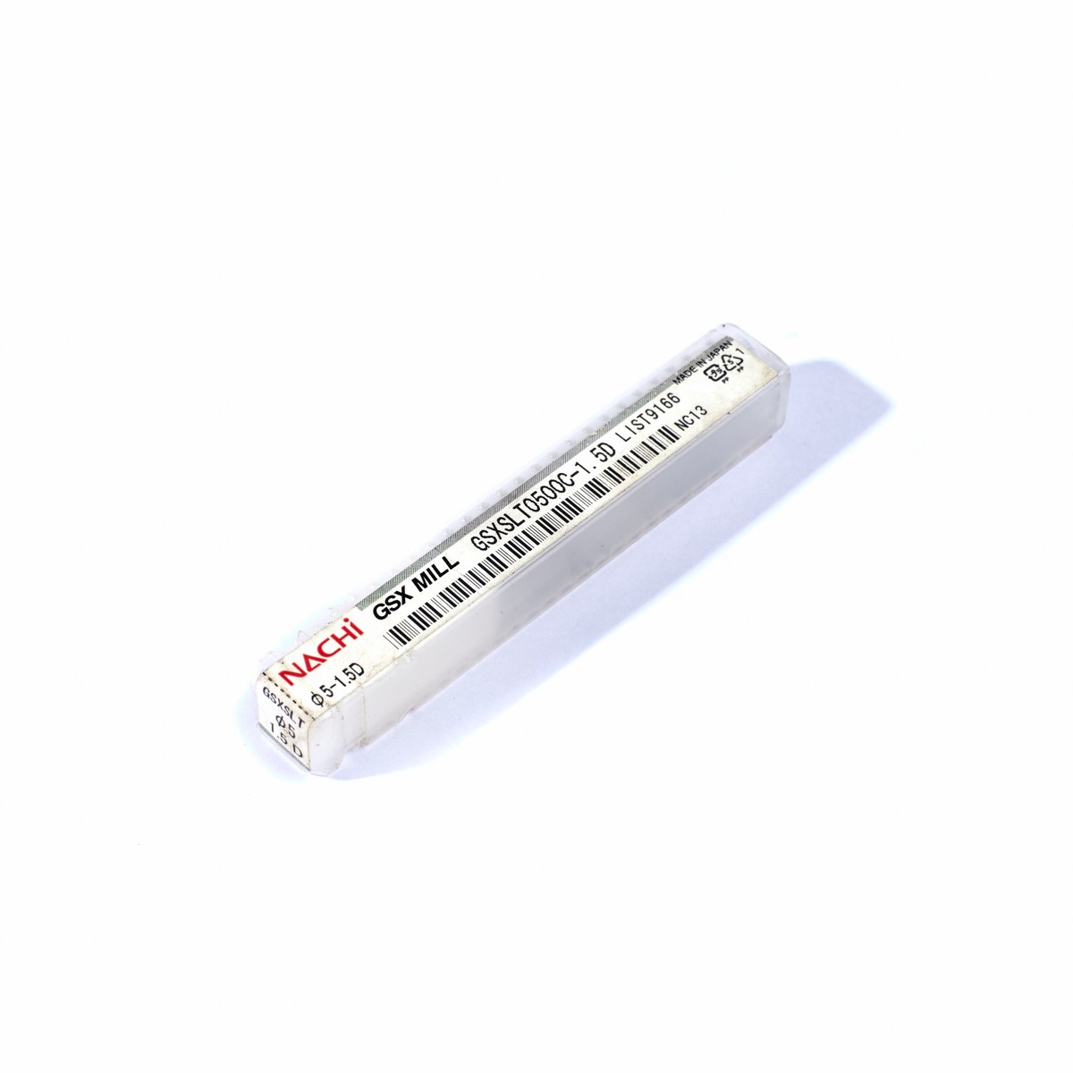 ดอกเอ็นมิลล์ GSX MILL SLOT 1.5D ขนาด 5.0 มม. L9166 NACHI รุ่น NA9166_0500 รูปที่ 4
