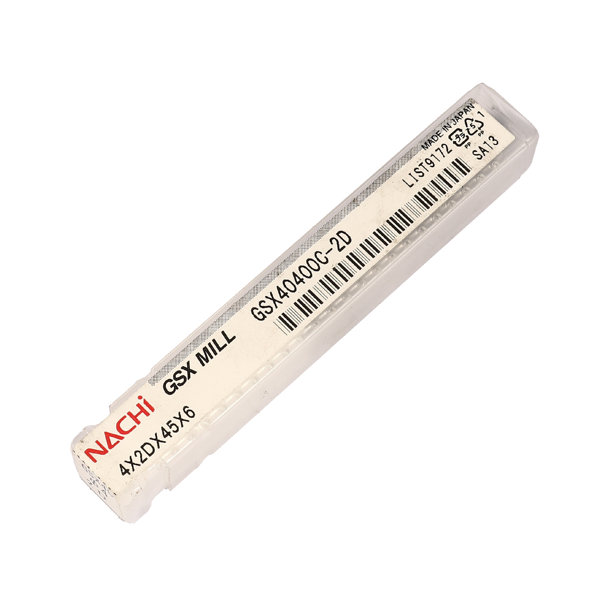 ดอกเอ็นมิลล์ GSX MILL 4FLUTES 2D ขนาด 4.0 มม. L9172 NACHI รุ่น NA9172_0400 รูปที่ 5