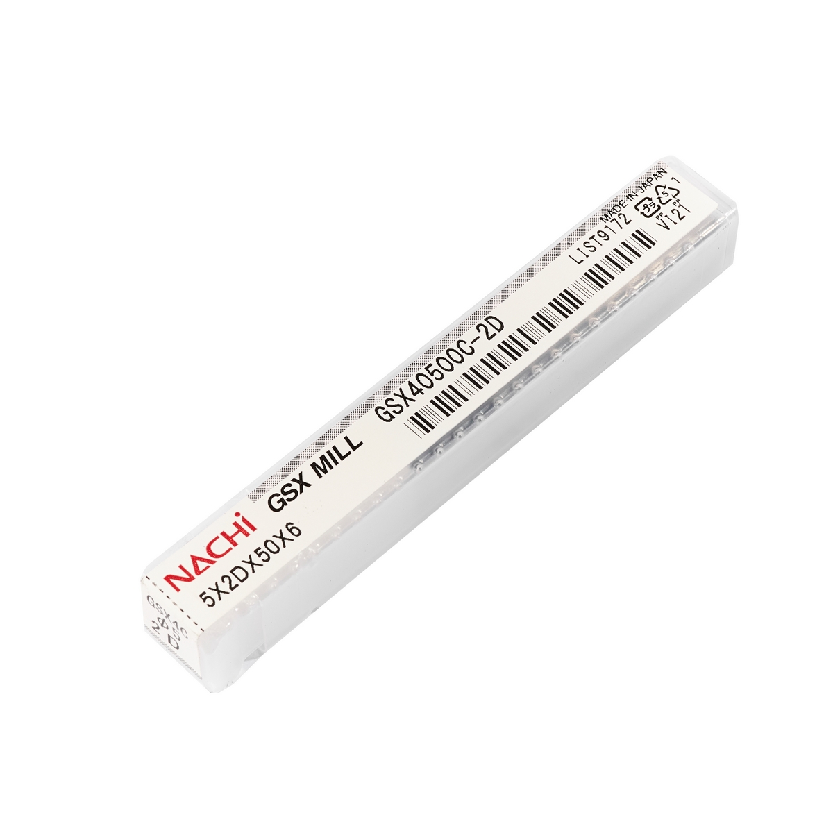 ดอกเอ็นมิลล์ GSX MILL 4FLUTES 2D ขนาด 5.0 มม. L9172 NACHI รุ่น NA9172_0500 รูปที่ 5