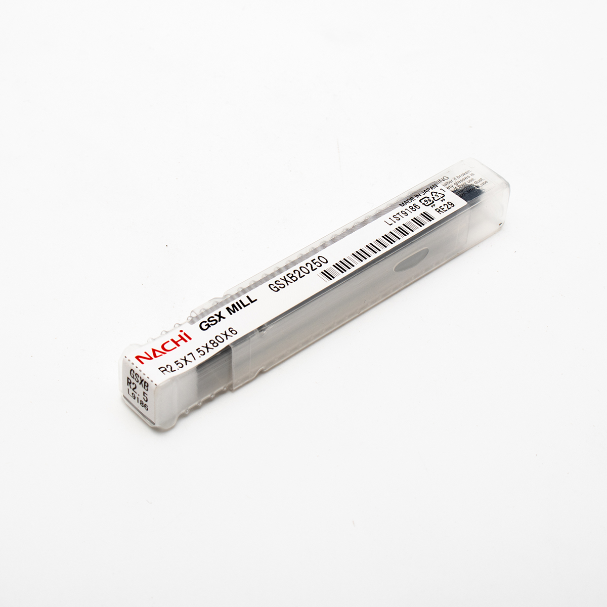 ดอกเอ็นมิลล์คาร์ไบด์ GSX L9186_R2.5 NACHI รุ่น NA9186_R0250 รูปที่ 4