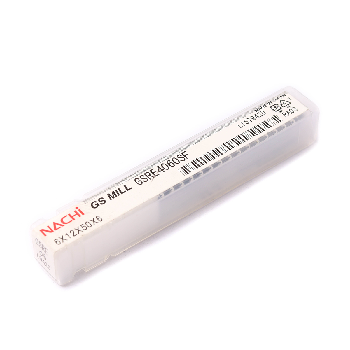 ดอกเอ็นมิลล์เคลือบ GS กัดหยาบ GS MILL ROUGHING ขนาด 6.0 มม. L9420 NACHI รุ่น NA9420_0600 รูปที่ 4
