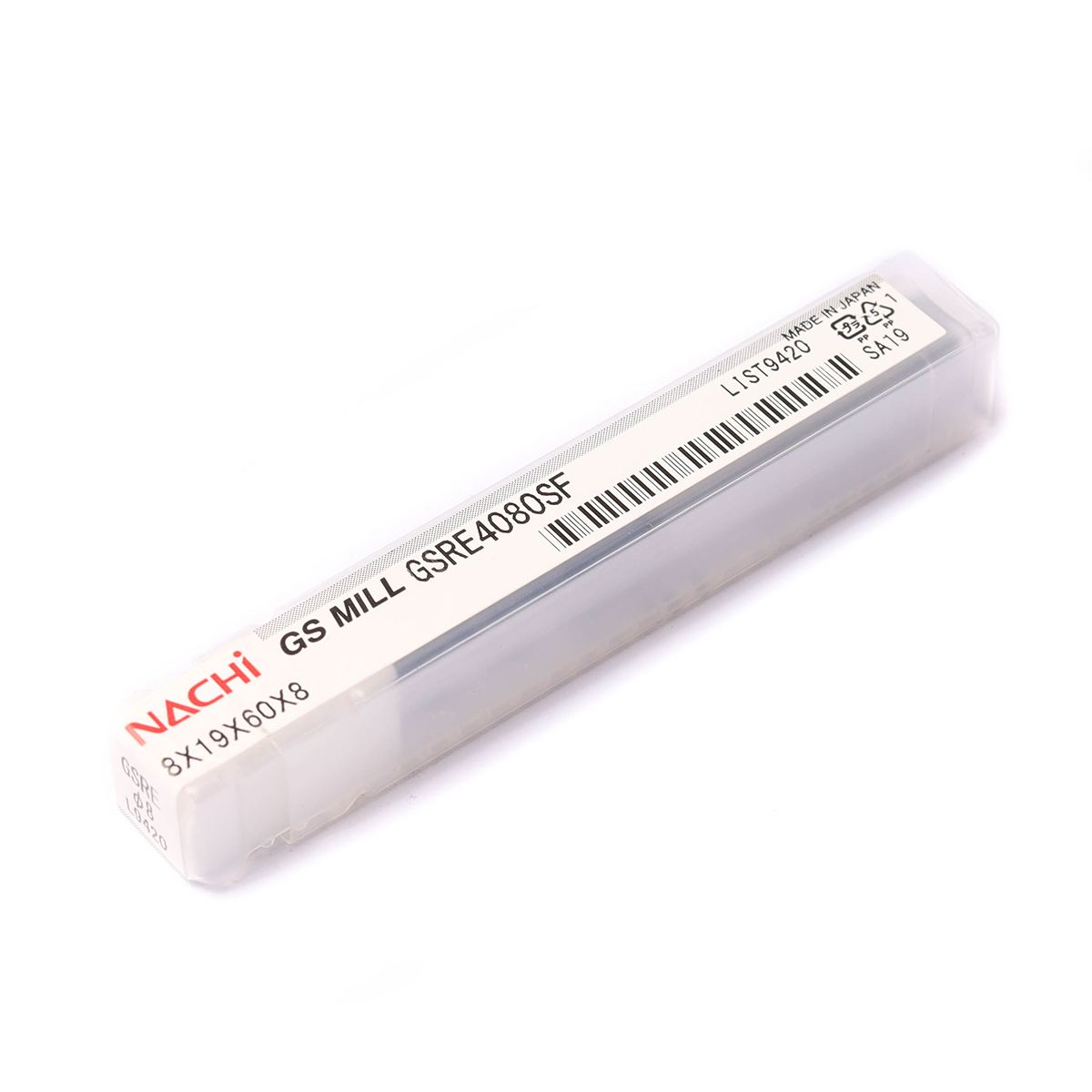 ดอกเอ็นมิลล์เคลือบ GS กัดหยาบ GS MILL ROUGHING ขนาด 8.0 มม. L9420 NACHI รุ่น NA9420_0800 รูปที่ 4