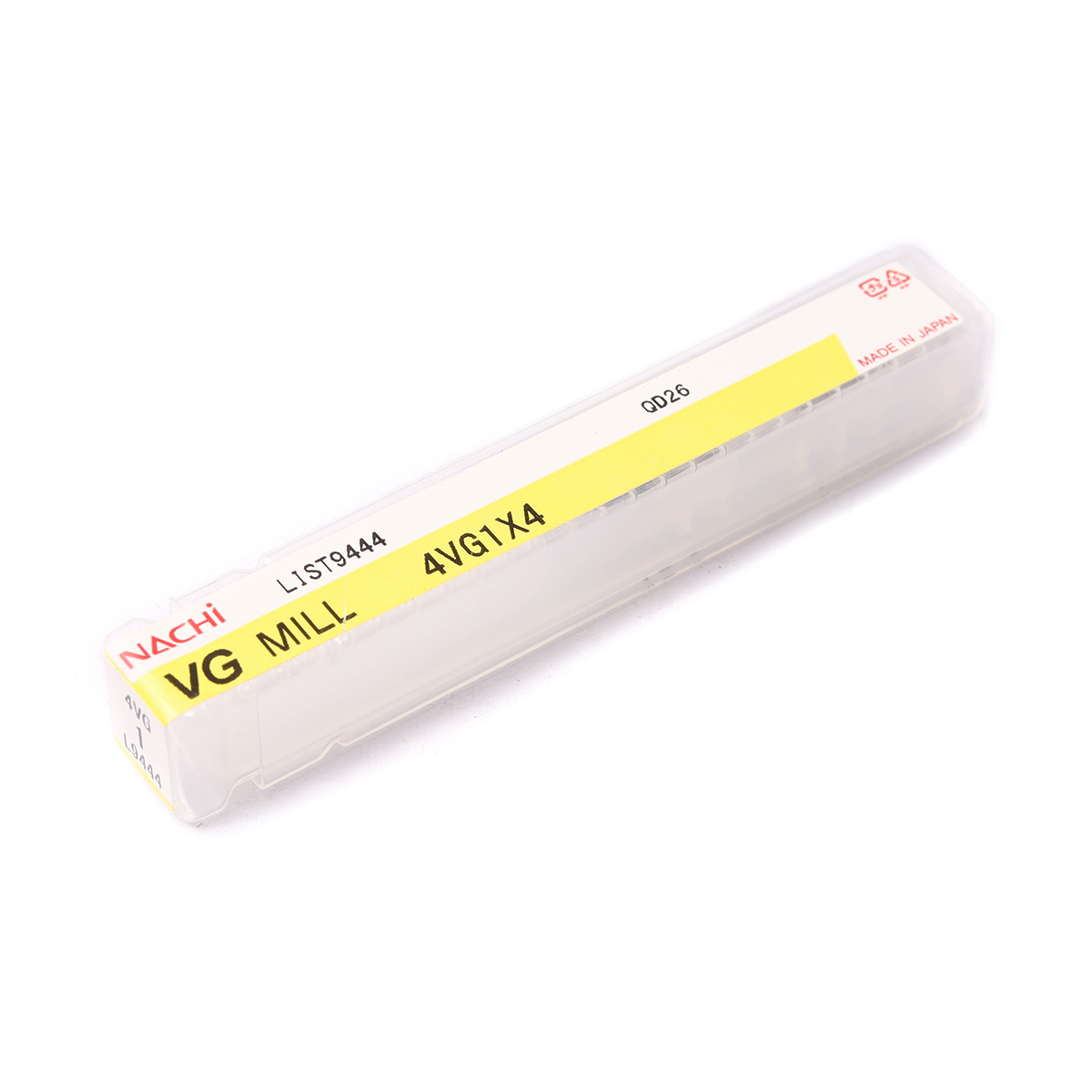 ดอกเอ็นมิลล์เคลือบ AlCr 4 ฟัน VG MILL CARBIDE FOUR FLUTES ขนาด 1.0 มม. L9444 NACHI รุ่น NA9444_0100 รูปที่ 4