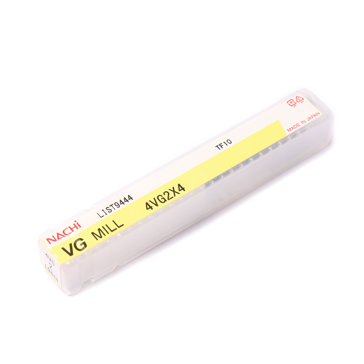 ดอกเอ็นมิลล์เคลือบ AlCr 4 ฟัน VG MILL CARBIDE FOUR FLUTES ขนาด 2.0 มม. L9444 NACHI รุ่น NA9444_0200 รูปที่ 4