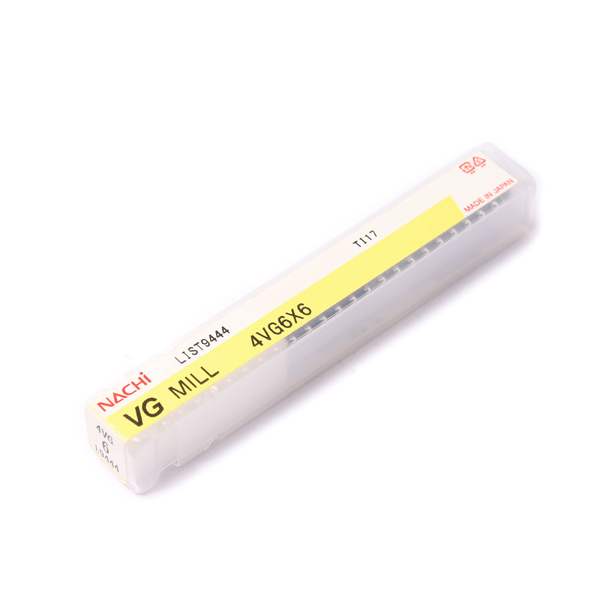ดอกเอ็นมิลล์เคลือบ AlCr 4 ฟัน VG MILL CARBIDE FOUR FLUTES ขนาด 6.0 มม. L9444 NACHI รุ่น NA9444_0600 รูปที่ 4