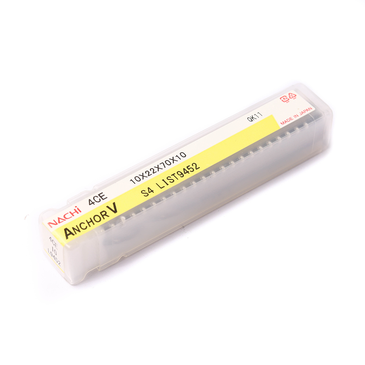 ดอกเอ็นมิลล์ ANCHOR V FOUR FLUTES ขนาด 10.0 มม. L9452 NACHI รุ่น NA9452_1000 รูปที่ 4