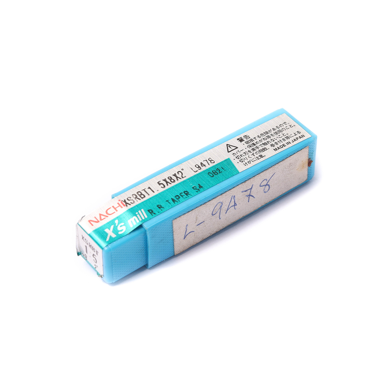 ดอกเอ็นมิลล์ เคลือบ X's เทเปอร์สำหรับกัดร่อง X2.0X8X45 X'S MILL TAPER ขนาด 1.5 มม. L9478 NACHI รุ่น NA9478_15X2.0X08 รูปที่ 4